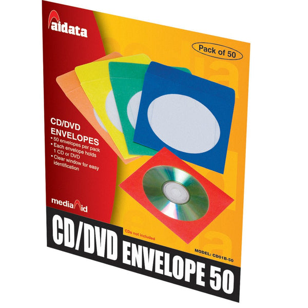 AIDATA CD01B-50C ADHESIVE CD HOLDER - Dabbous Mega Supplies