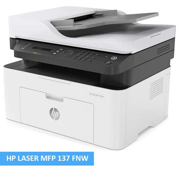 HP BLACK LASER PRINTER MFP137FNW
