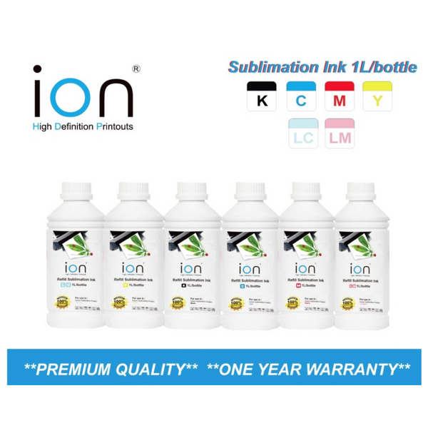 ION EPSON  COMPATIBLE SUBLIMATION 1L  INK