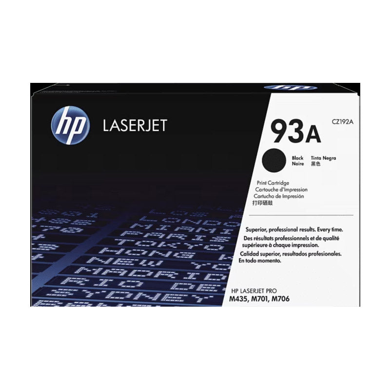 HP  #93A ORIGINAL BLACK TONER
