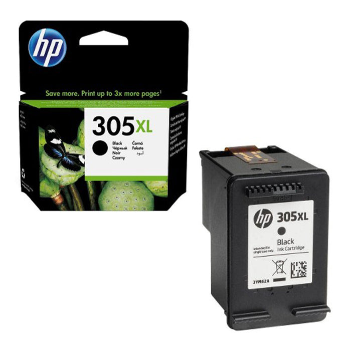 HP 305 original ink cartridge black ink with packaging from Dabbous Mega Supplies