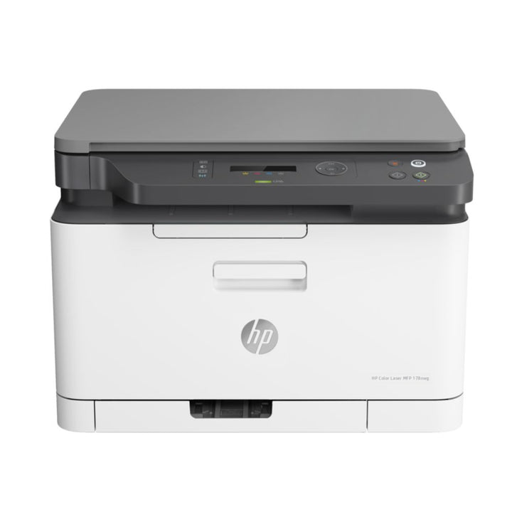 HP Color Laser Printer M178nw in sleek design with user-friendly controls for efficient printing