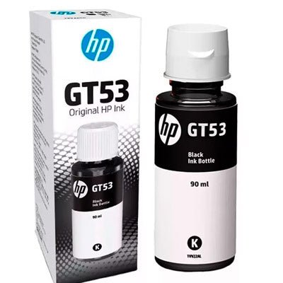 HP GT53 black ink bottle 90ml original ink for inkjet printer by Dabbous Mega Supplies