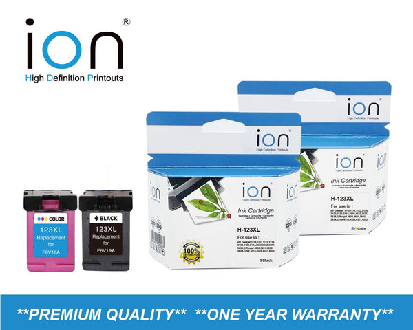 ION COMPATIBLE INK HP #123XL