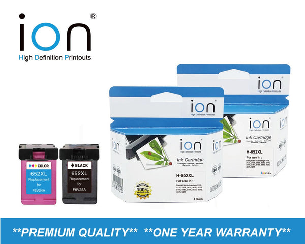 ION COMPATIBLE HP INK #652XL