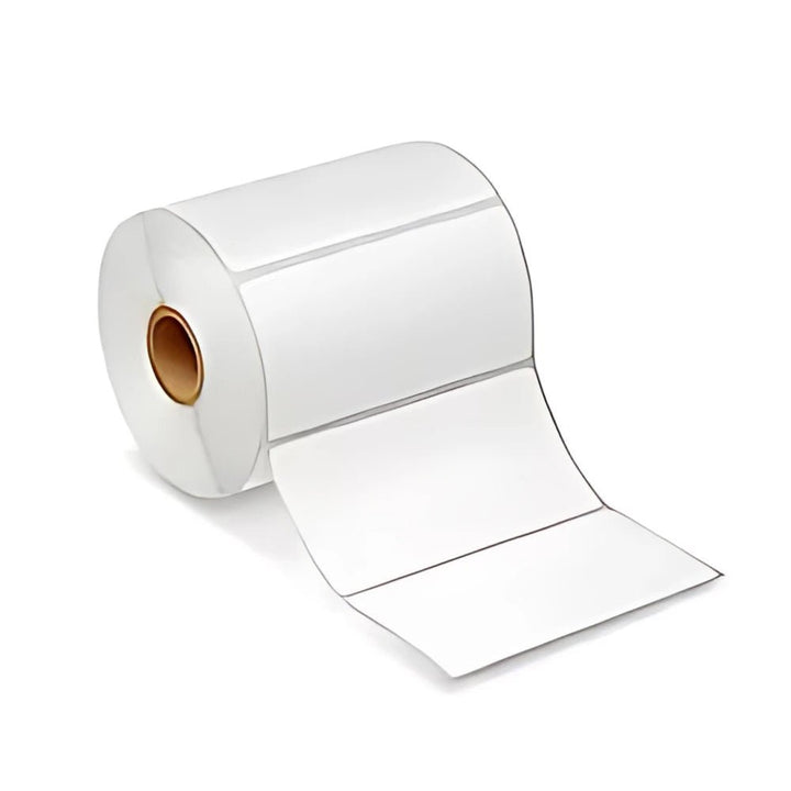 Roll of thermal white label rolls compatible with mobile printers from Dabbous  