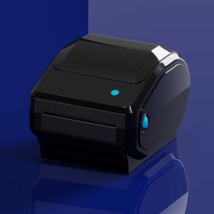 TPL TD-401 UBW Bluetooth label printer in sleek black design for easy mobile printing