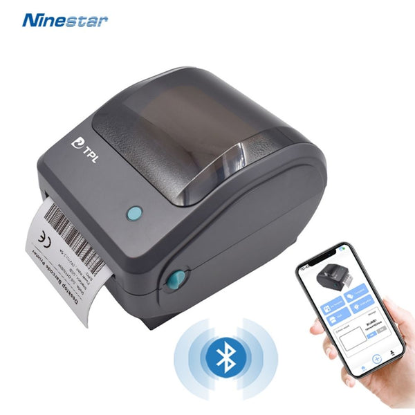 TPL TD-401 UBW Bluetooth label printer with compact design and mobile app compatibility