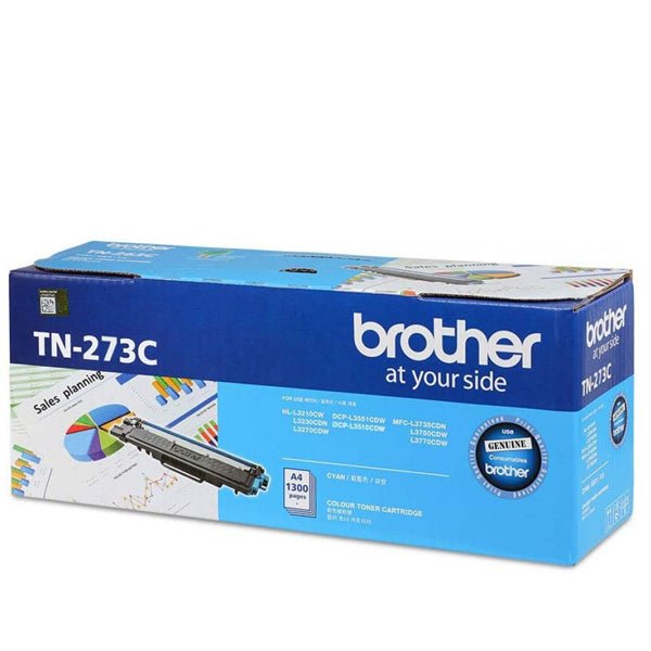 Brother TN273 original toner cartridge in blue box by Dabbous Mega Supplies for color laser printers