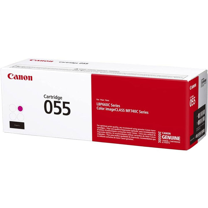 Canon 055 toner cartridge box compatible with LBP660C and Color imageCLASS MF740C series printers