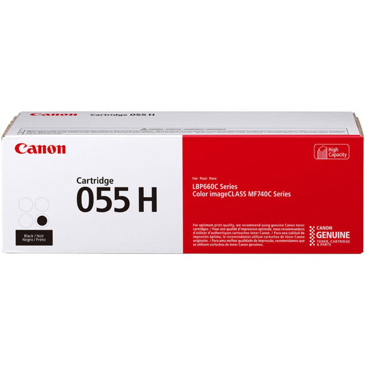 Canon 055 toner cartridge black high capacity printer toner by Dabbous Mega Supplies