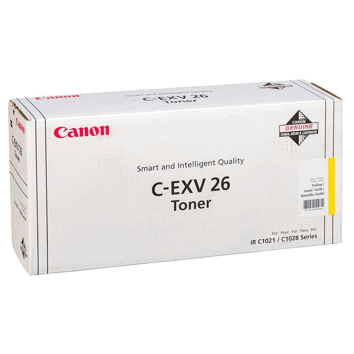 Canon C-EXV26 original toner cartridge box for iR C1021 and C1028 series printers