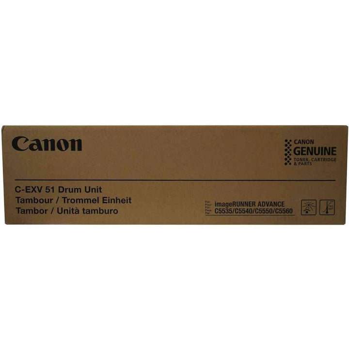 Canon C-EXV51 original toner cartridge drum unit box by Dabbous Mega Supplies for ImageRUNNER printers
