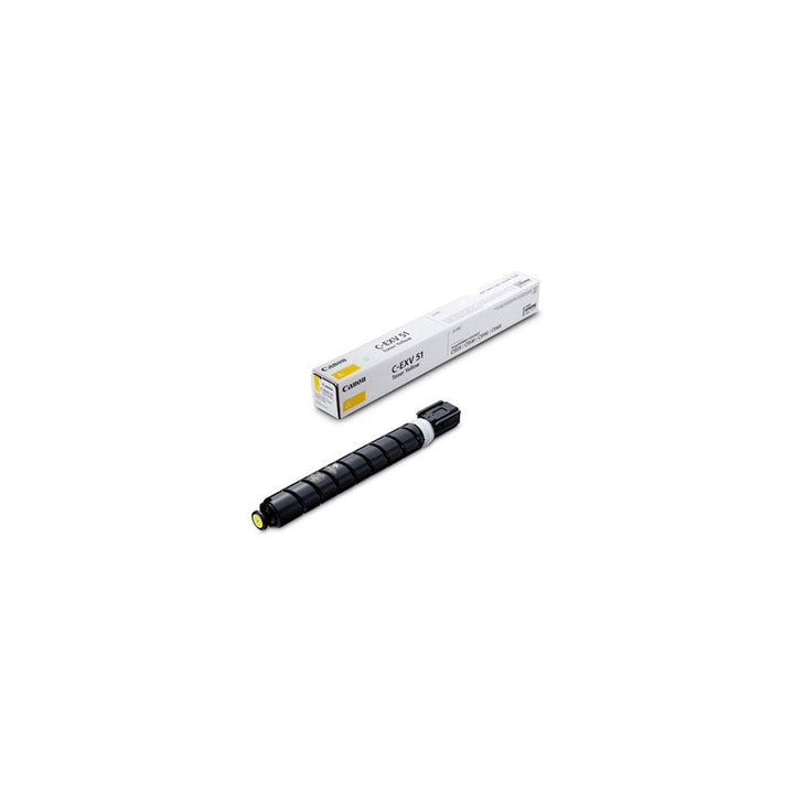 Canon C-EXV51 original toner cartridge with packaging from Dabbous Mega Supplies for laser printers
