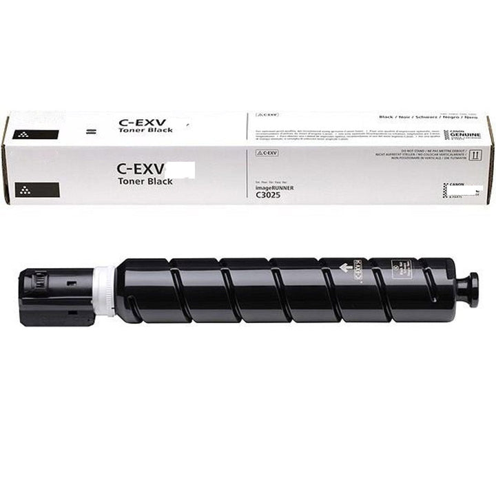 Canon CEXV33 compatible toner black cartridge with Dabbous Mega Supplies packaging