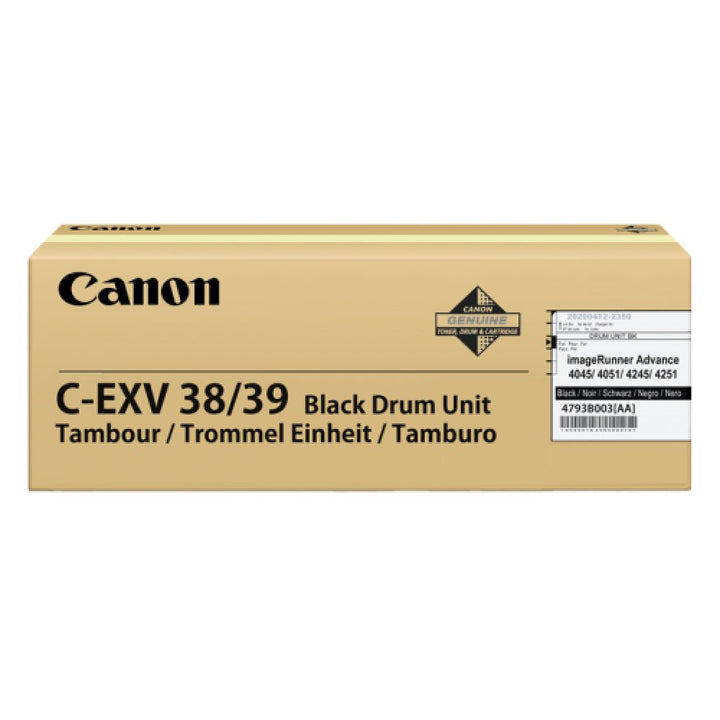 CANON CEXV39 ORIGINAL TONER/DRUM - Dabbous Mega Supplies