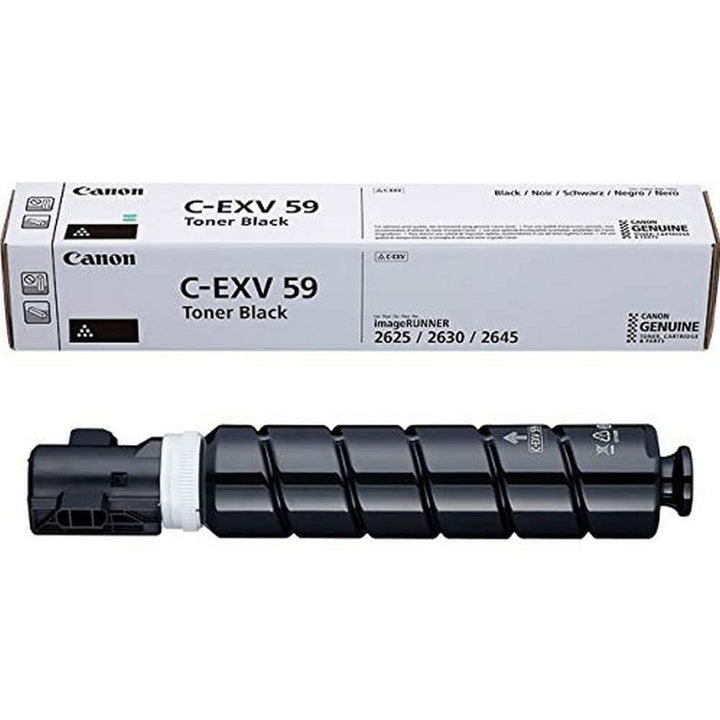 Canon CEXV59 original toner black cartridge with packaging from Dabbous Mega Supplies