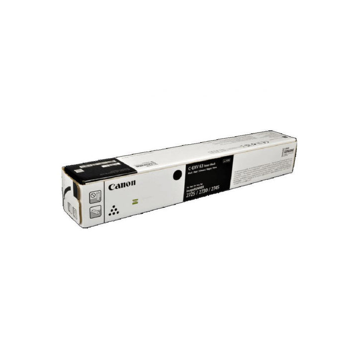 Canon CEXV63 original toner cartridge packaged for printers from Dabbous Mega Supplies