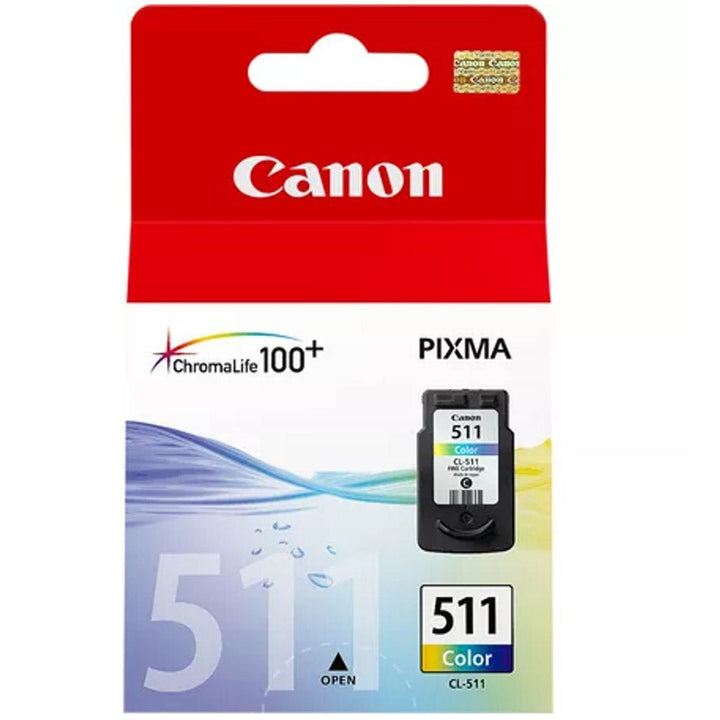 Canon PG510 CL511 original ink cartridges in packaging for quality printing and vibrant colors
