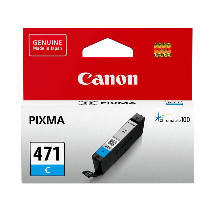 Canon PGI470 CLI471 original ink cartridge in cyan color for PIXMA printers by Dabbous Mega Supplies