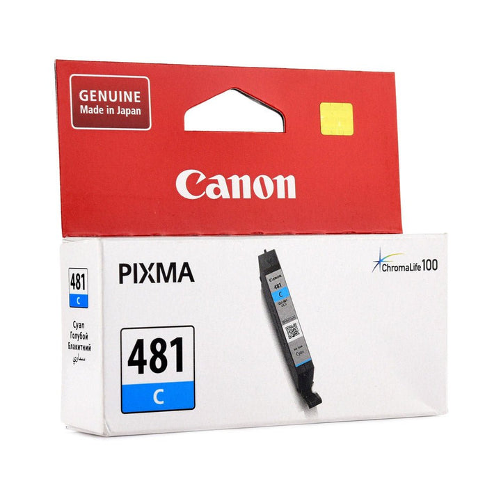Canon PGI480 CLI481 ink cartridges Cyan color for PIXMA printers Genuine made in Japan