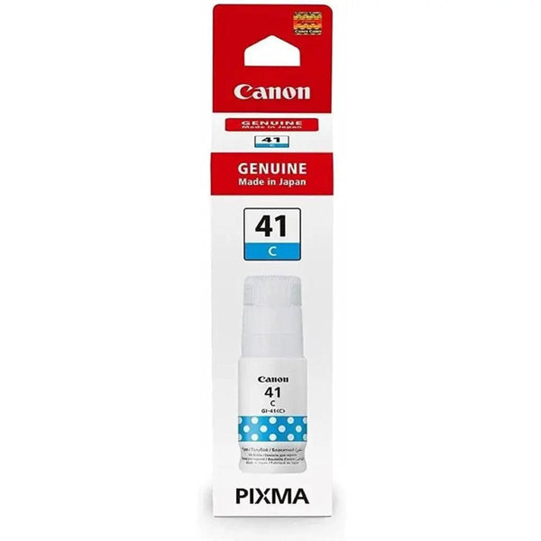 Canon Pixma GI-41 ink refill cyan bottle in original packaging by Dabbous Mega Supplies