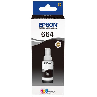 Epson 664 Original Ink Bottle Black for Precision Printing | Dabbous ...