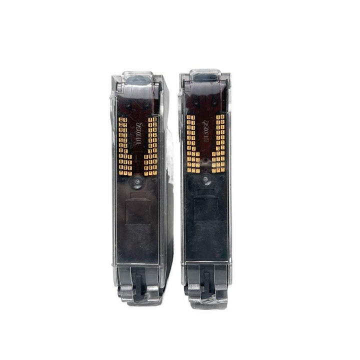 Dabbous Mega Supplies HAIKE 2588 mobile printer ink cartridges shown from top connectors side