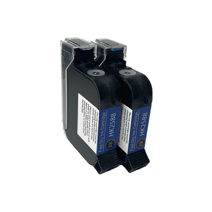 Dabbous Mega Supplies HAIKE 2588 mobile printer ink cartridges black set of two