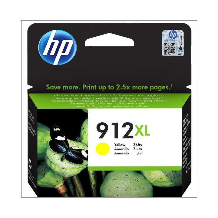 HP 912XL original ink cartridge yellow for inkjet printers by Dabbous Mega Supplies