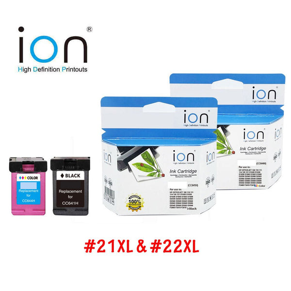 ION #21 #22 HP COMPATIBLE INK - Dabbous Mega Supplies