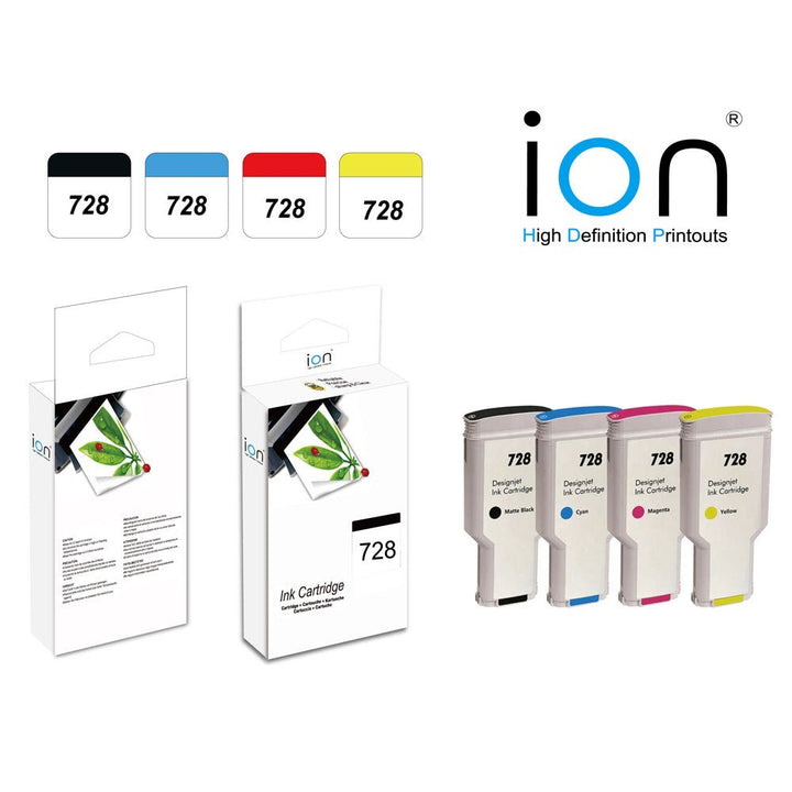 ION #728XL HP INK HC 300ML - Dabbous Mega Supplies