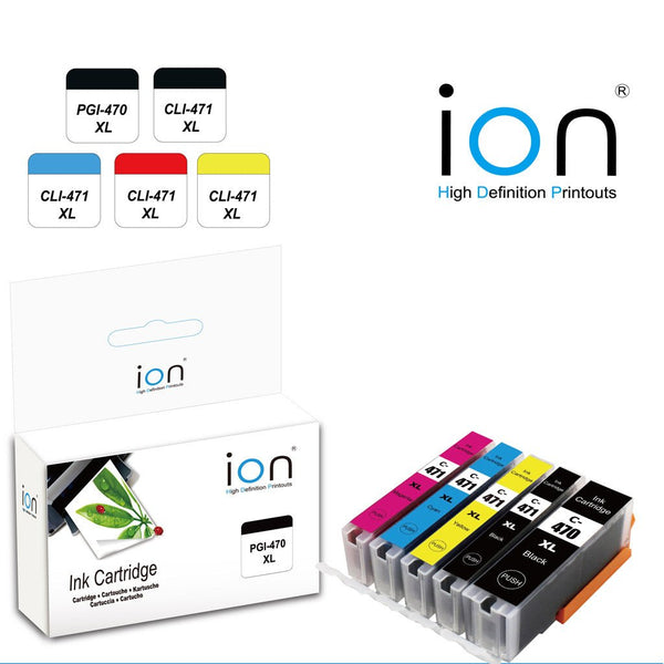 ION CANON PGI470 / CLI471 COMPATIBLE - Dabbous Mega Supplies