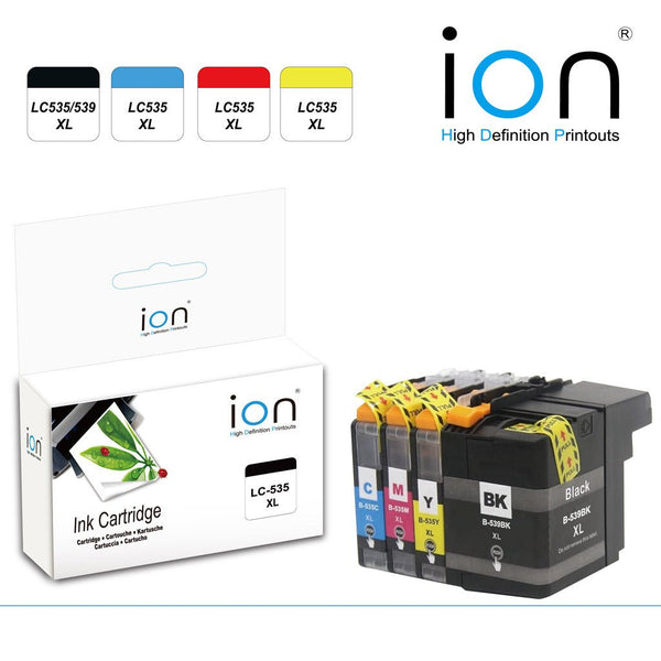 ION LC535 LC539 BROTHER COMPATIBLE INK - Dabbous Mega Supplies