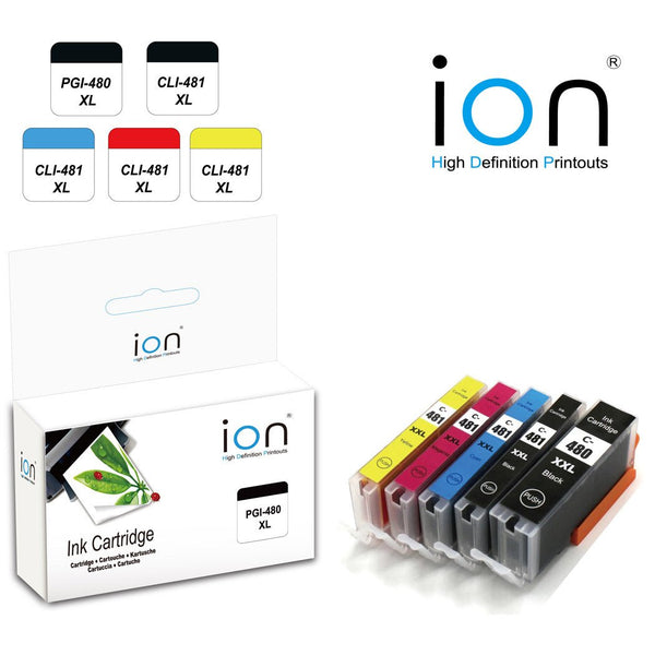ION PGI480 / CLI481 CANON COMPATIBLE - Dabbous Mega Supplies