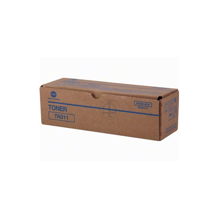 Konica TN311 toner cartridge in brown box packaging from Dabbous Mega Supplies