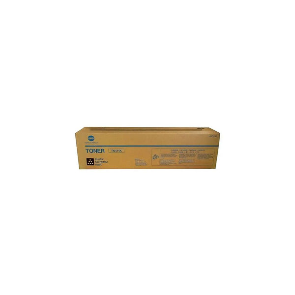 Konica TN411 original toner cartridge black printer toner box from Dabbous Mega Supplies