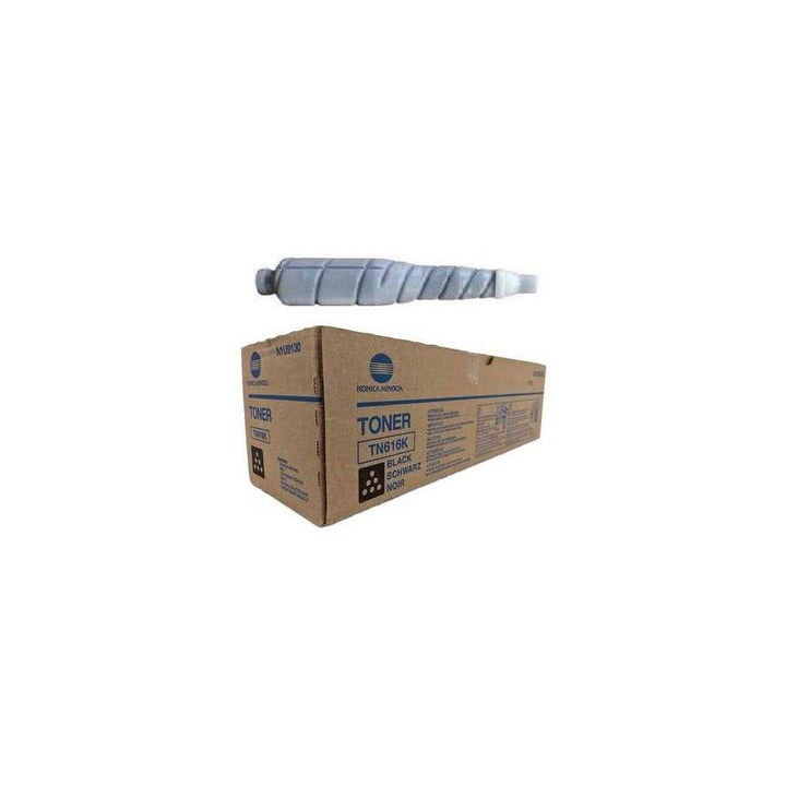 Konica TN616 original toner cartridge with packaging box from Dabbous Mega Supplies for printers