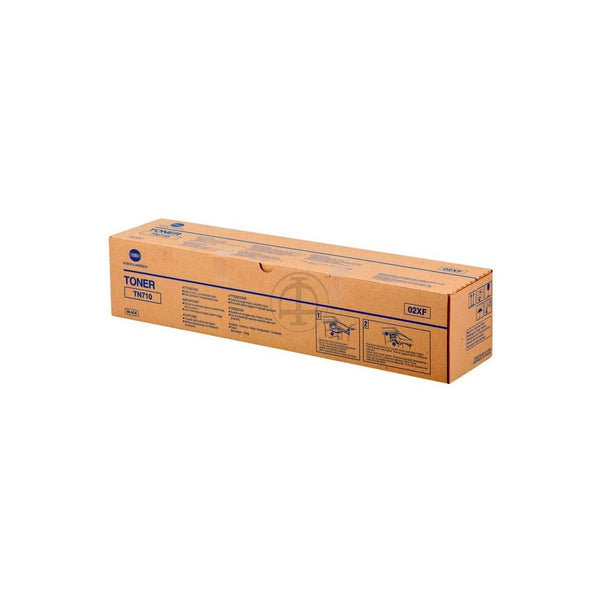 Konica TN710 original toner printer toner box by Dabbous Mega Supplies in brown packaging