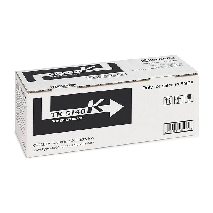 Kyocera TK-5140 toner cartridge black toner kit box from Dabbous Mega Supplies