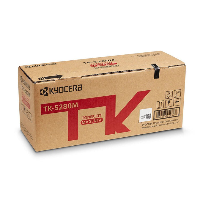 KYOCERA TK5280 original toner magenta cartridge box from Dabbous Mega Supplies for printers