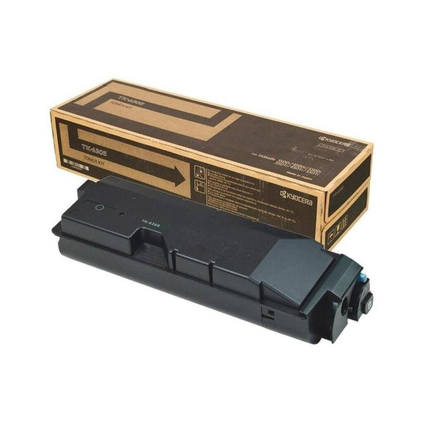 KYOCERA TK6305 toner cartridge and cardboard packaging box from Dabbous Mega Supplies