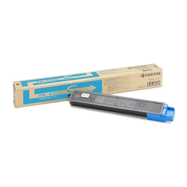 KYOCERA TK8325 original toner cartridge with packaging box from Dabbous Mega Supplies