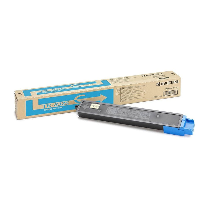 KYOCERA TK8325 original toner cartridge with packaging box from Dabbous Mega Supplies