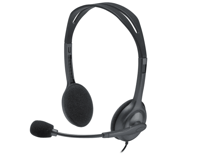 Logitech® Stereo Headset H111 - ANALOG -SINGLE JACK - WINDOWS - MAC - ANDROID - IOS - Dabbous Mega Supplies