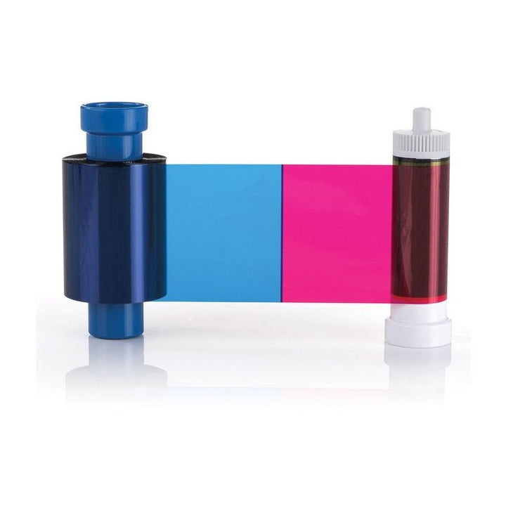 Dabbous Mega Supplies Magicard MA300 ribbon printer ribbon with blue and pink color panels
