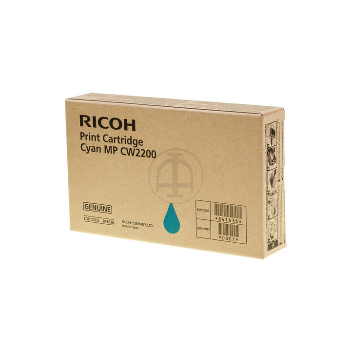RICOH CW2200 original toner cyan print cartridge in genuine packaging from Dabbous Mega Supplies
