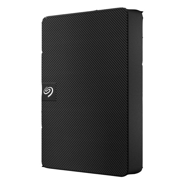 Seagate Expansion Slim external hard drive in black textured design by Dabbous Mega Supplies