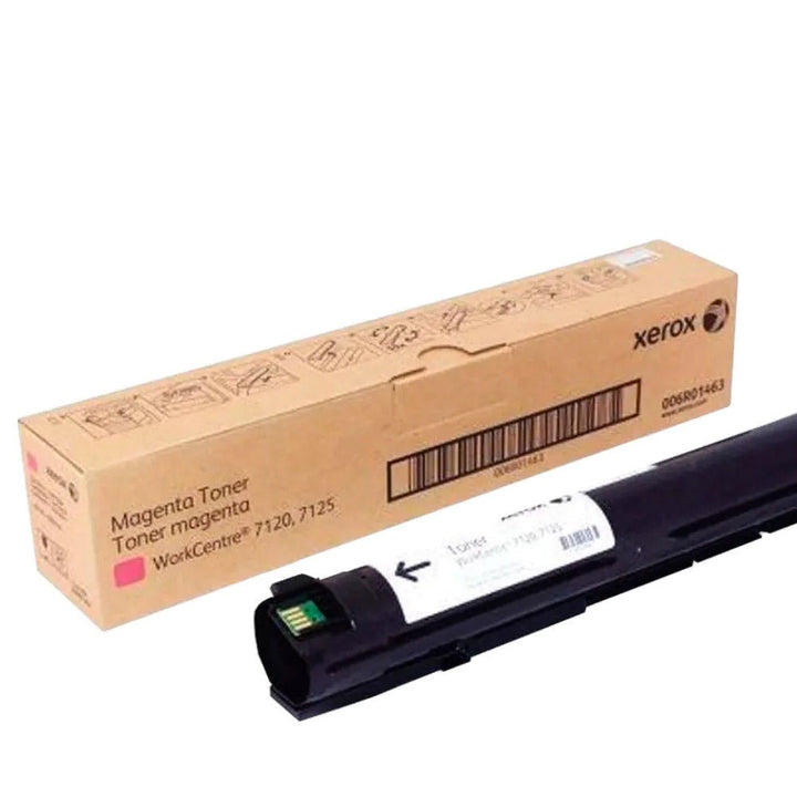 Xerox 006R01461 original toner cartridges magenta color with packaging box for WorkCentre 7120 and 7125 printers