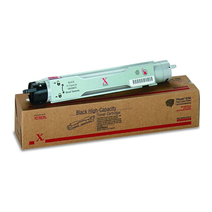 Xerox 106R00672 original toner cartridge black high-capacity with packaging box by Dabbous Mega Supplies